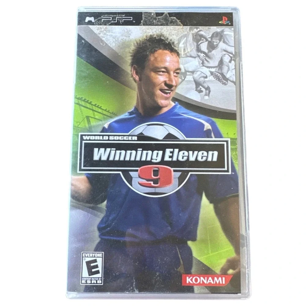 World Soccer Winning Eleven 9 Sony PSP Konami 2006 Soccer Video Game UMD E Rated